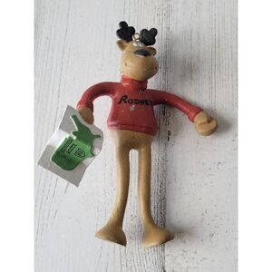Hallmark Rodney reindeer 1989 route ornament Xmas decor‎